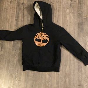 Timberland jacket, Sherpa hoodie